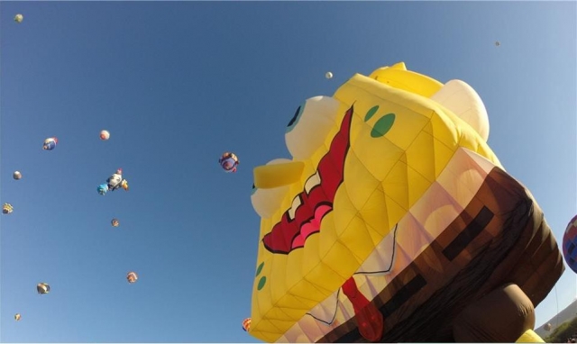 Globos del Festival de Noviembre